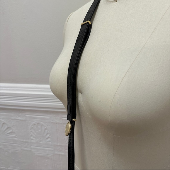 Vintage Mark Cross Crossbody w/ Hardware Detail, Black - Picture 4 of 9